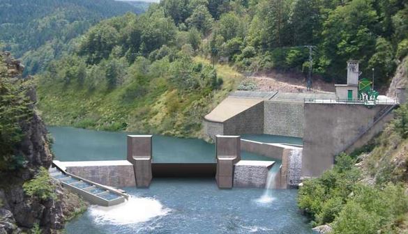 Ancien projet barrage de Poutès