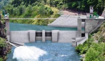 Nouveau projet du projet de barrage de Poutès