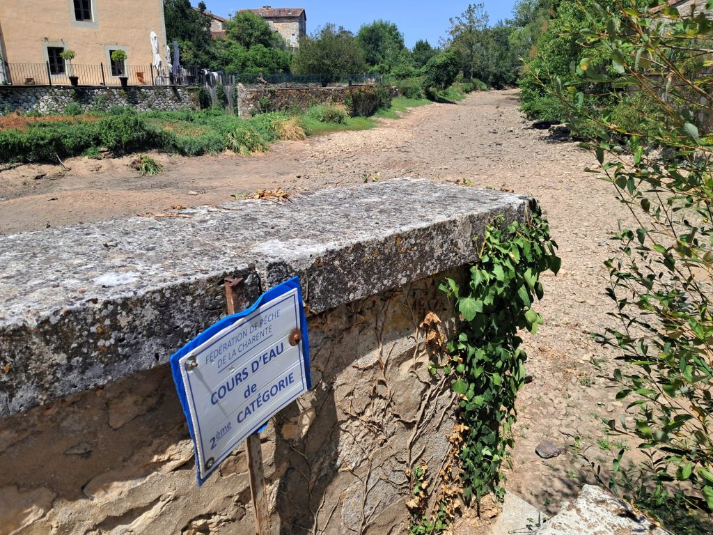 rivière asséchée